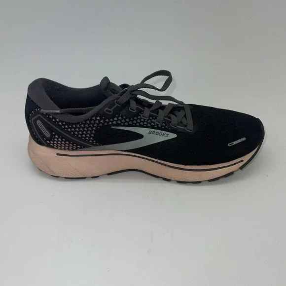 Brooks Sneakers Womens 9 Ghost 14 1203561B026 Black‎ Running Athletic Gym Shoes - Picture 5 of 8
